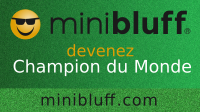 Tristan joue au Minibluff